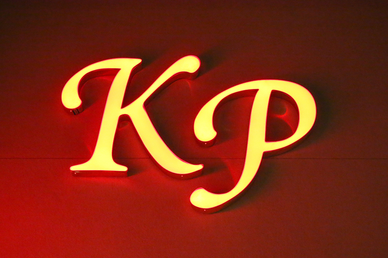 KP Neon Light Signage